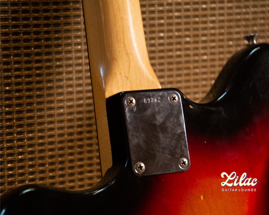 1962 Fender Jazzmaster "Slab" Fretboard, Collector's Grade