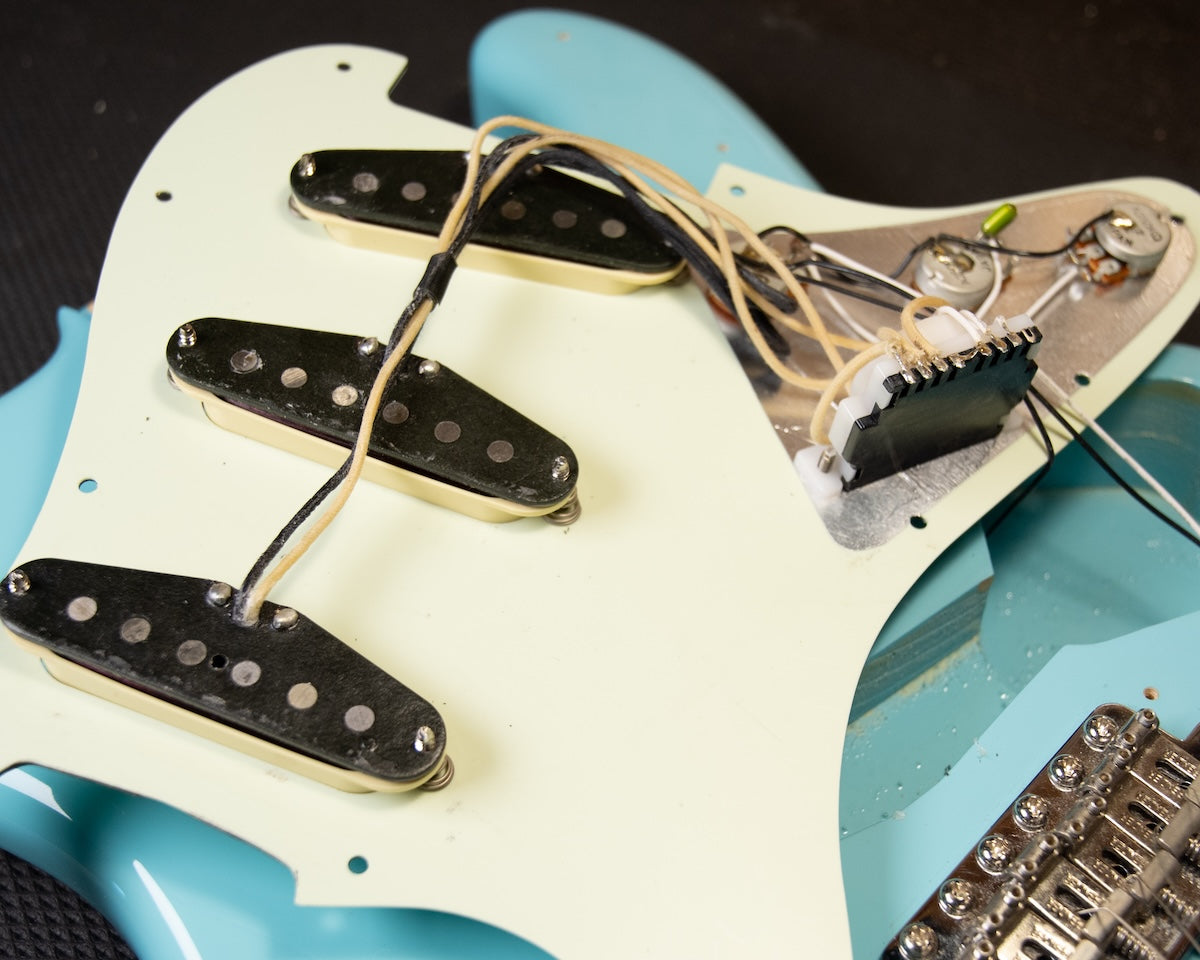 2010 Fender Japan ST-62 Stratocaster "Sonic Blue"