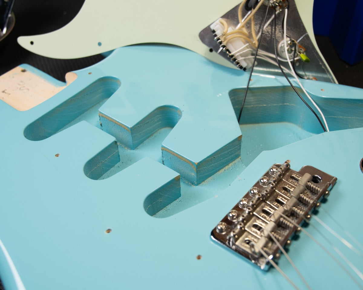 2010 Fender Japan ST-62 Stratocaster "Sonic Blue"