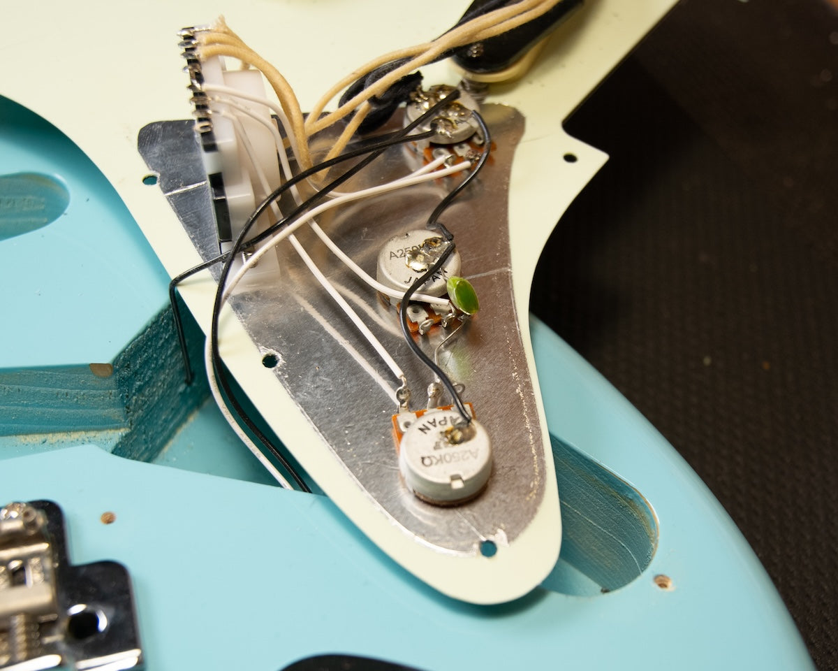 2010 Fender Japan ST-62 Stratocaster "Sonic Blue"