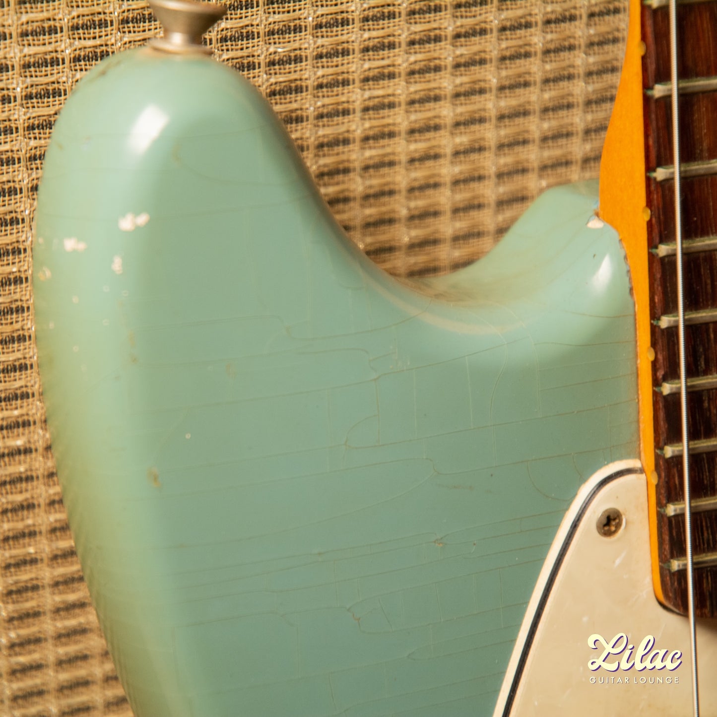 1965 Fender Mustang - Blue - "Slab" Fretboard