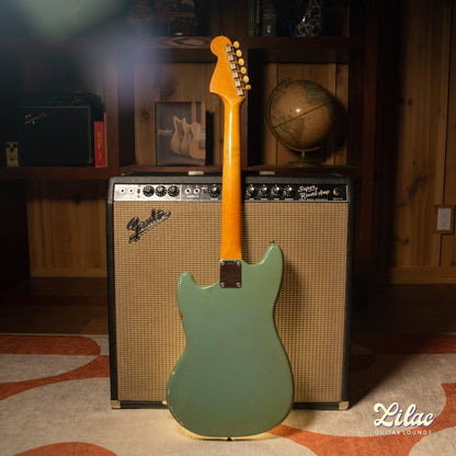 1965 Fender Mustang - Blue - "Slab" Fretboard