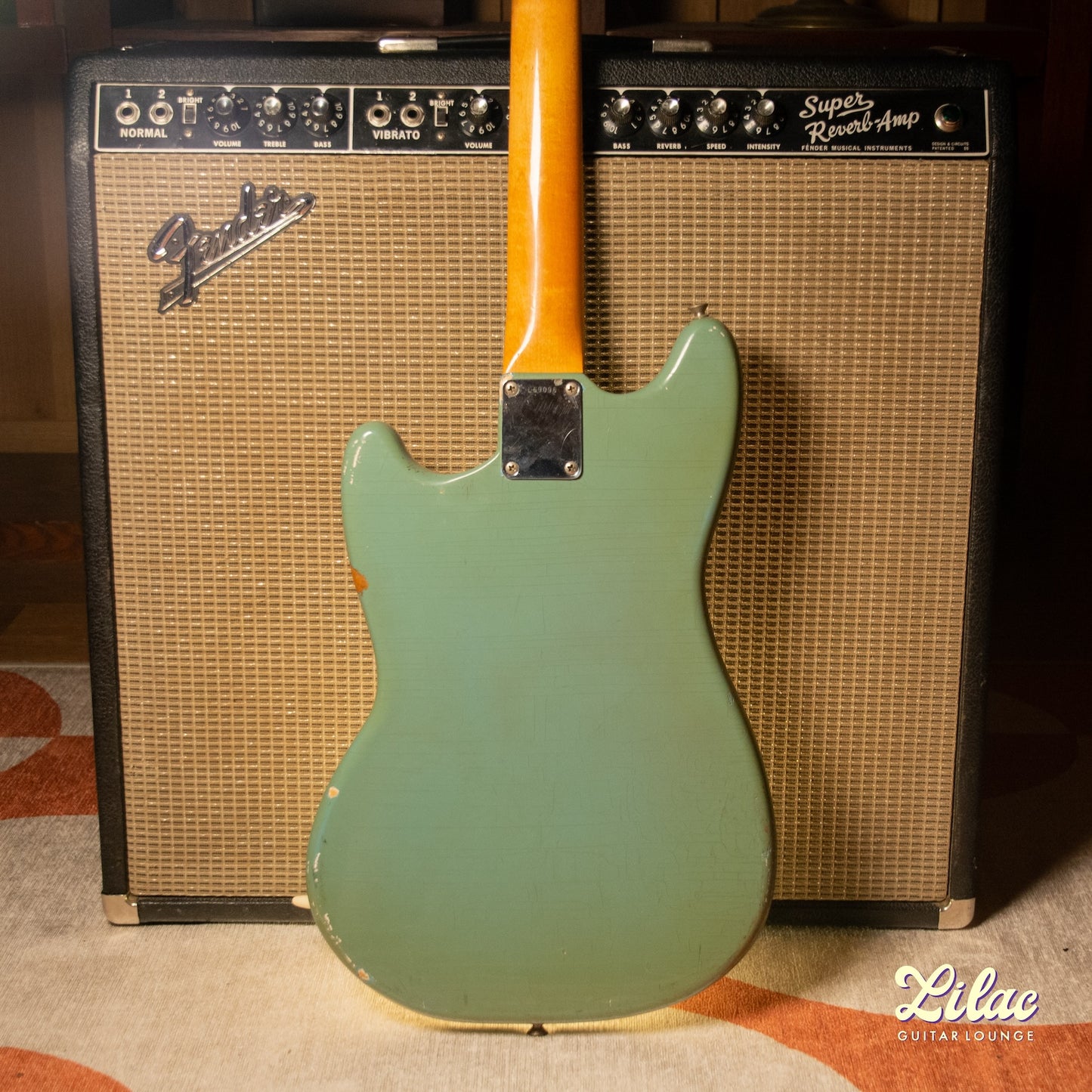 1965 Fender Mustang - Blue - "Slab" Fretboard