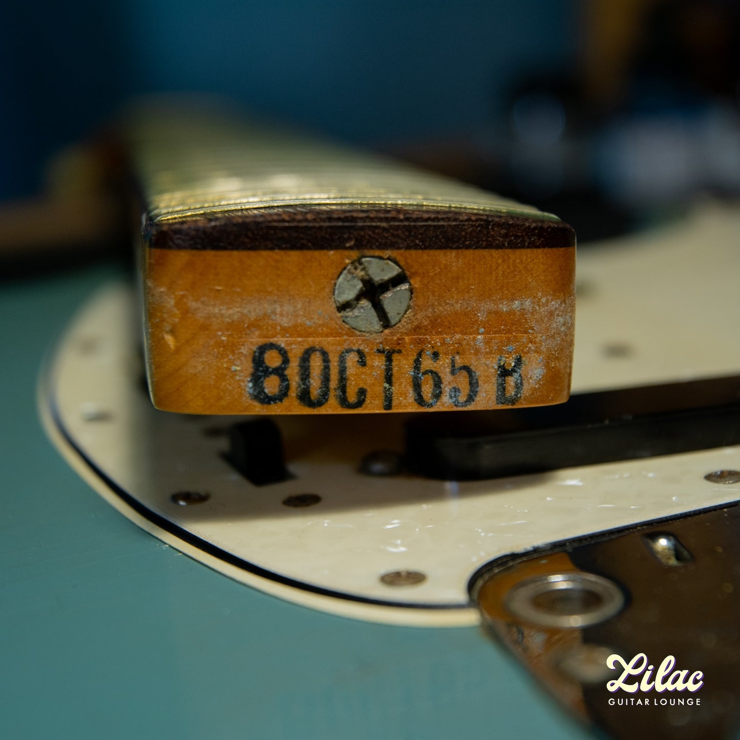 1965 Fender Mustang - Blue - "Slab" Fretboard