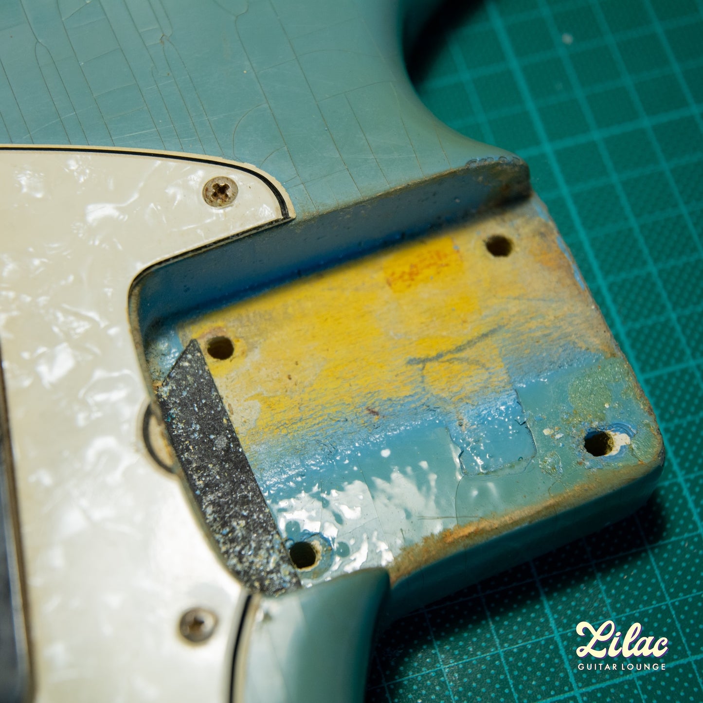1965 Fender Mustang - Blue - "Slab" Fretboard