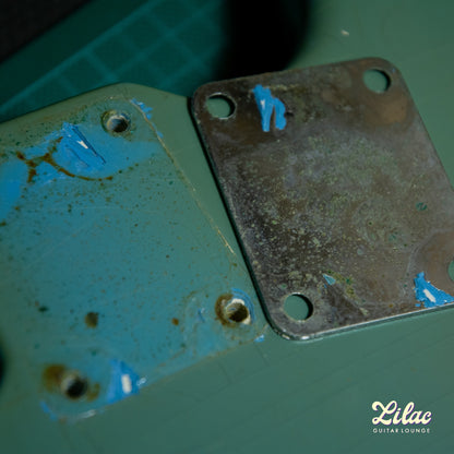 1965 Fender Mustang - Blue - "Slab" Fretboard