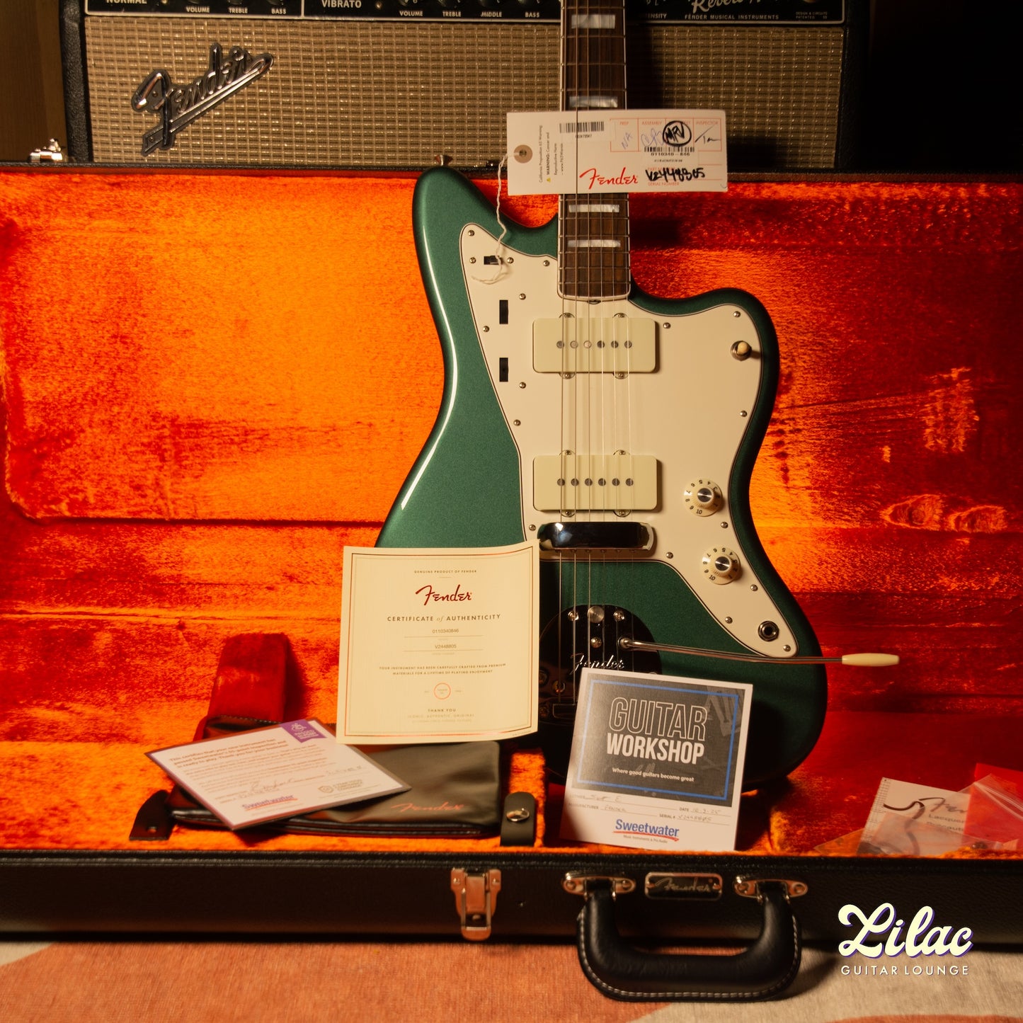 Fender American Vintage II 1966 Jazzmaster - Sherwood Green Metallic
