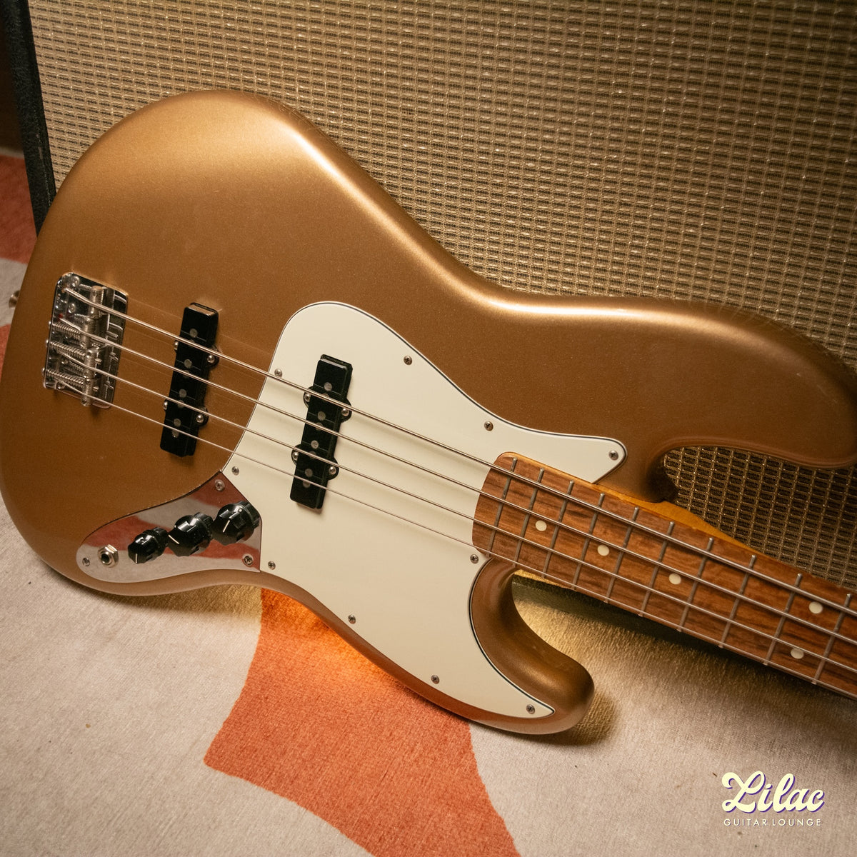 2021 Fender Vintera 60's Jazz Bass - Firemist Gold