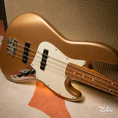 2021 Fender Vintera 60's Jazz Bass - Firemist Gold