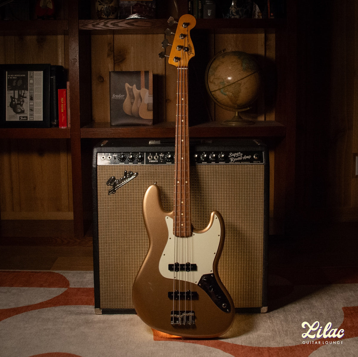 2021 Fender Vintera 60's Jazz Bass - Firemist Gold