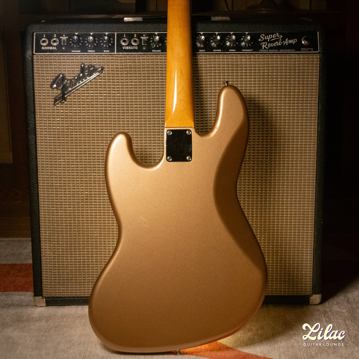 2021 Fender Vintera 60's Jazz Bass - Firemist Gold